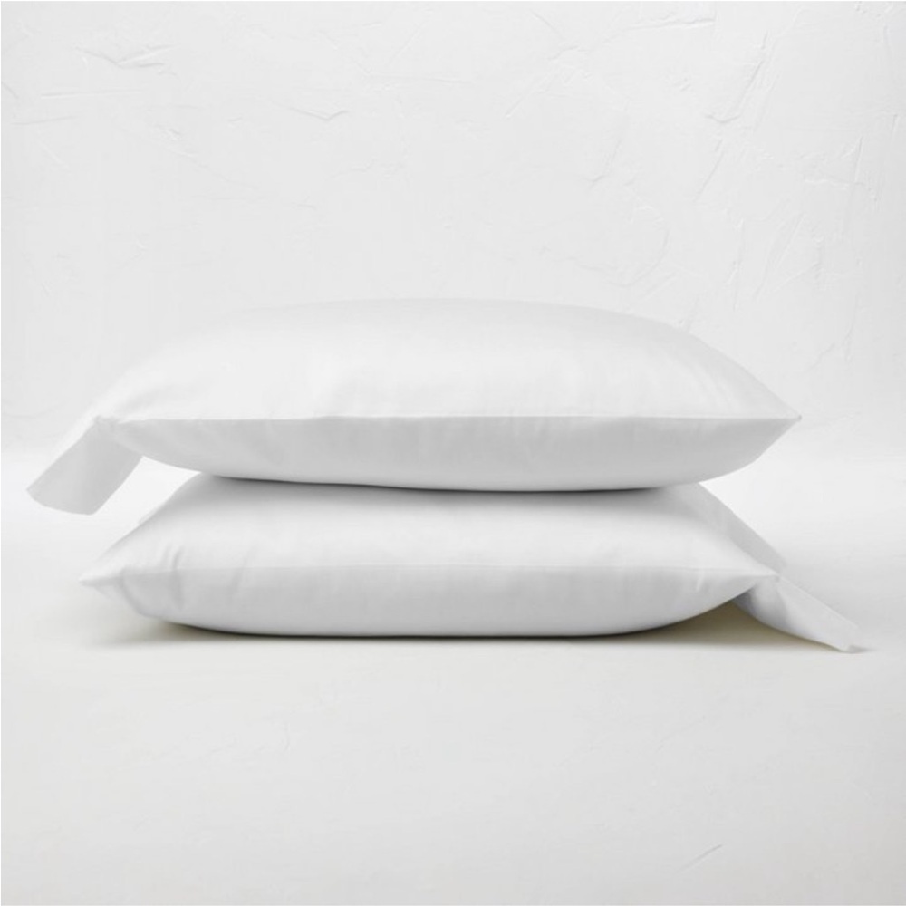 King 300 Thread Count Temperature
Regulating Pillowcase Set White 
Casalunaa